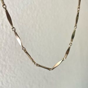 Gold Tone Chain Necklace